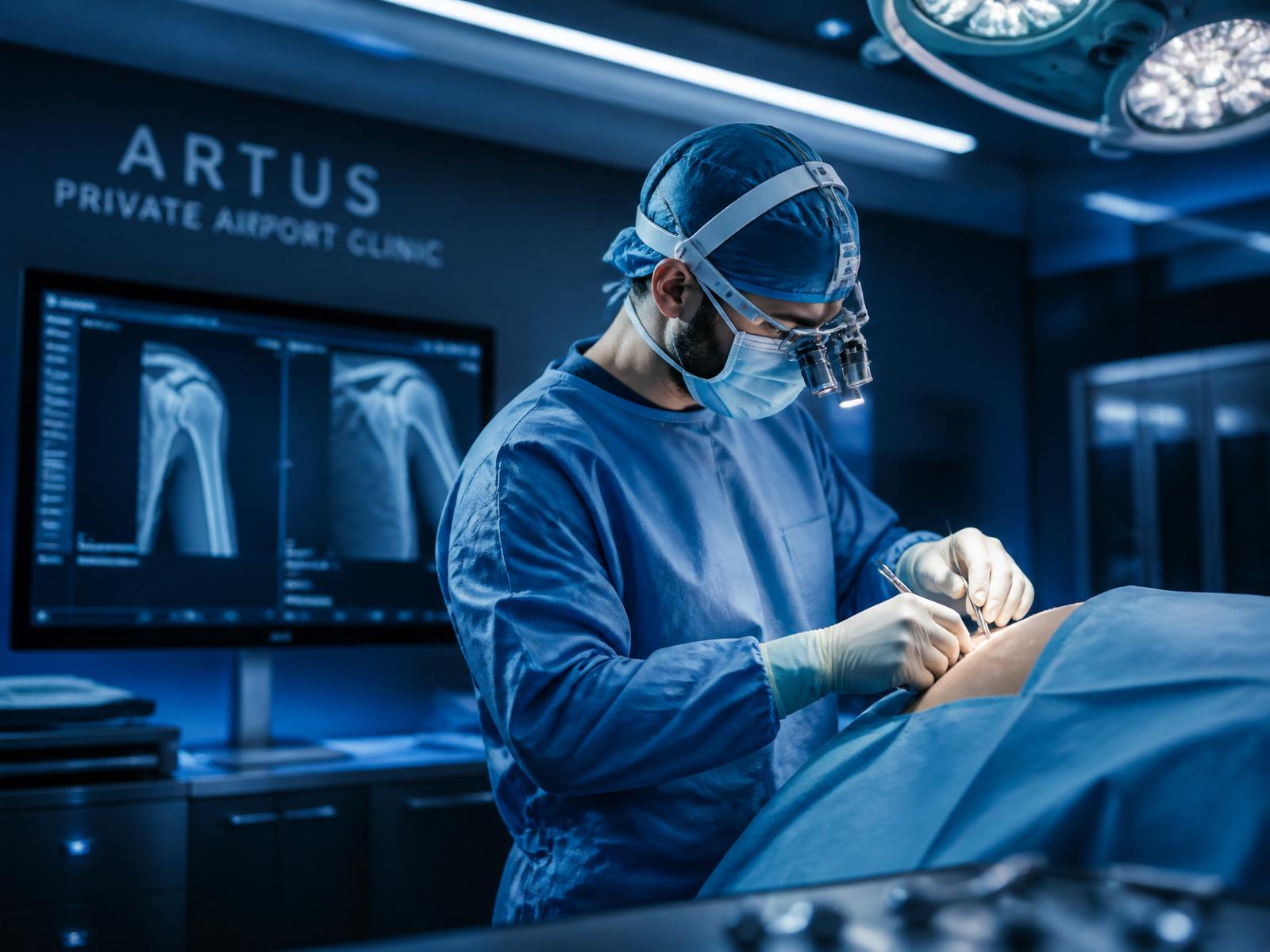 Orthopaedic surgeon at Munich Airport Clinic